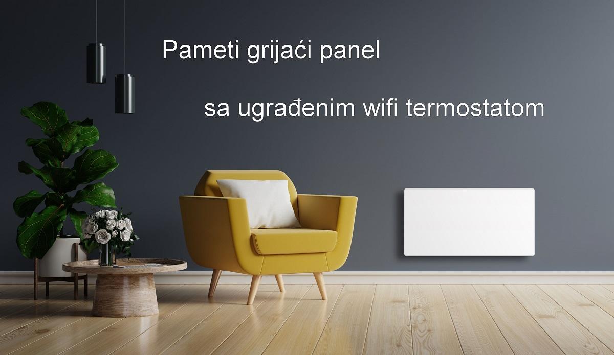 Wifi električni grijaći paneli - električni radijator - konvektor