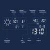 Kupaonsko ogledalo - prikaz temperature, sati, vremenska prognoza, 