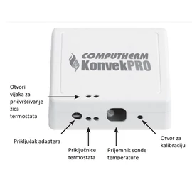 Plinska peć - regulacija temperature