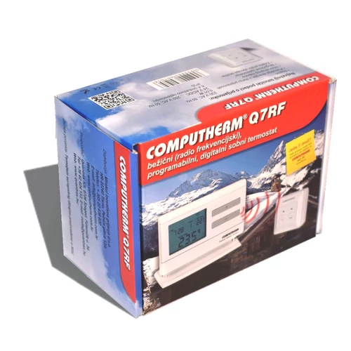 Computherm Q7RF bežični sobni digitalni termostat, original Computherm pakovanje na hrvtaskom jeziku