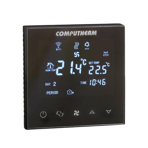 Termostat za ventilokonvektore - Fan-coil termostat - Wifi - bijeli