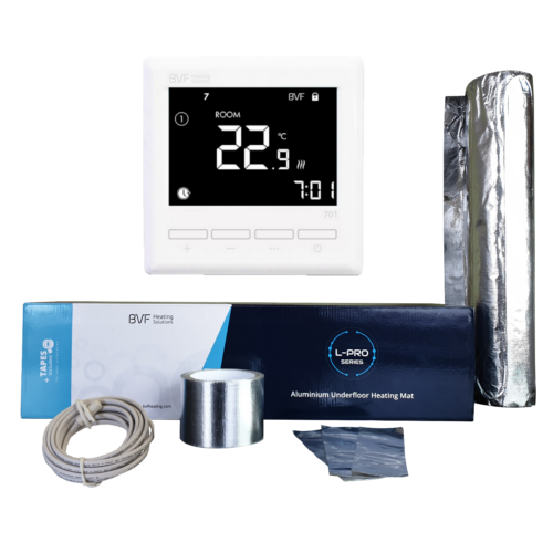 ALuminijska grijaća folija od 2 m2 - 200W u kompletu sa termostatom