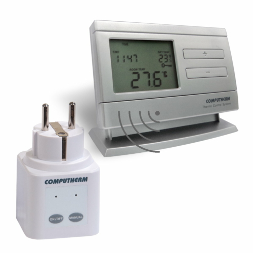 Bežični sobni termostat sa utikačem prijemnikom